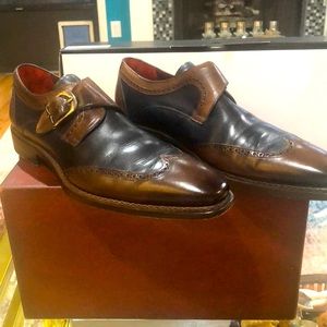 Blue and Brown Loafer